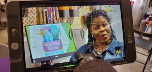 Video production team filming a nonprofit and advocacy event in Washington DC